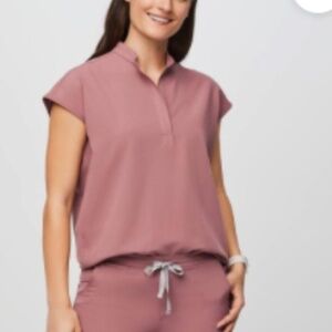 Figs Mineral Mauve Women's Top